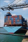 801061 Container Ship A4 Photo Print