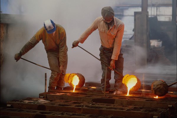 801082 Iron Foundry A4 Photo Print