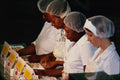 801083 Women Packing Shrimp A4 Photo Print
