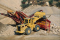 801088 Heavy Earth Moving Equipment, Cape Cod, Massachusetts, U.S.A. A4 Photo Print