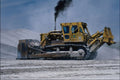 801091 The Big Cat, Heavy Machinery A4 Photo Print