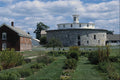 802017 Unique Round Stone Barn, Massachusetts, U.S.A. A4 Photo Print