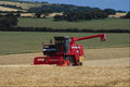 802044 Harvesting, Sussex, England, U.K. A4 Photo Print
