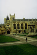 803019 Great Court, Trinity College, Cambridge, U. K. A4 Photo Print