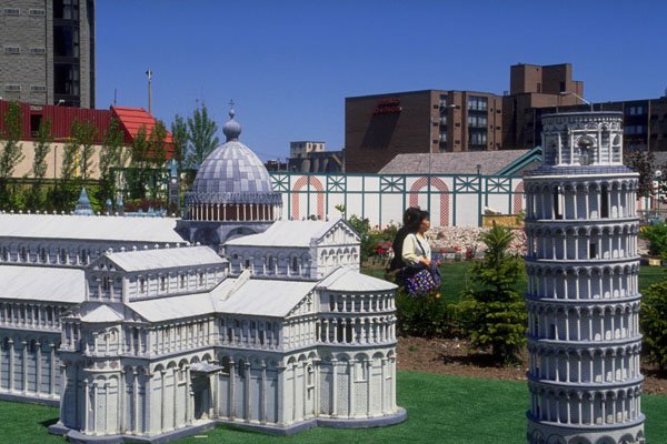 803020 Tivoli Miniature World, Italy A4 Photo Print