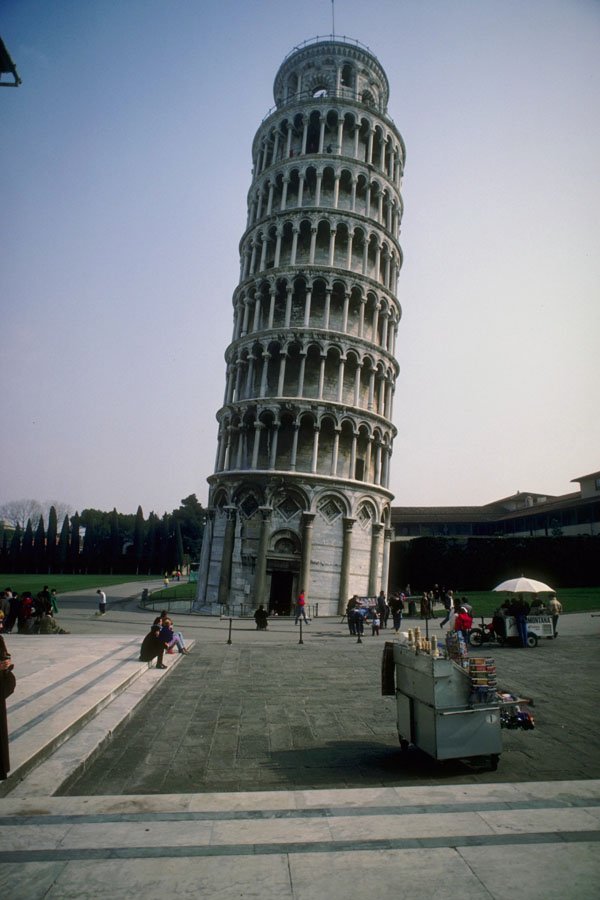 803023 Leaning Tower Of Pisa, Italy A4 Photo Print