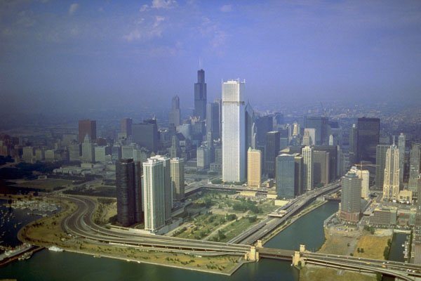 803036 Chicago, Illinois, U.S.A. A4 Photo Print