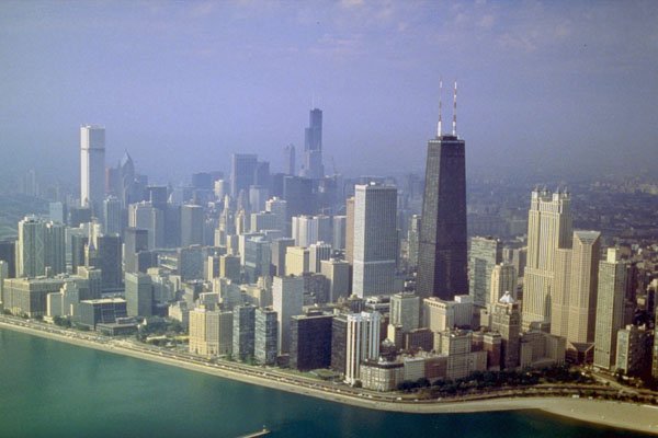 803037 Chicago, Illinois, U.S.A. A4 Photo Print