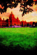 803046 Legislative Building, Victoria, British Columbia, Canada A4 Limited Edition Watercolour Print
