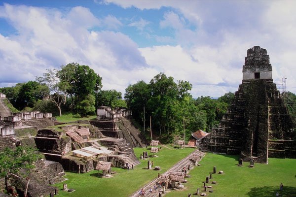 803057 Mayan Remains, Tikal, Guatemala A4 Photo Print