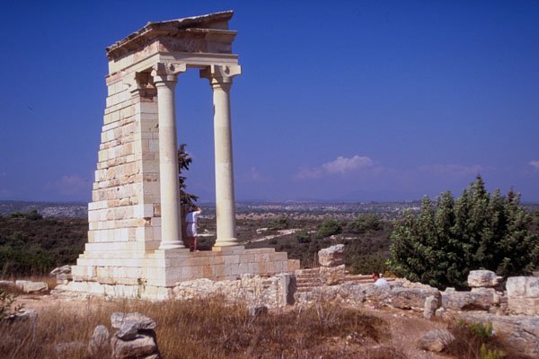 803063 Temple Of Apollo, Cyprus A4 Photo Print