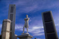 803079 Singapore Skyline A4 Photo Print