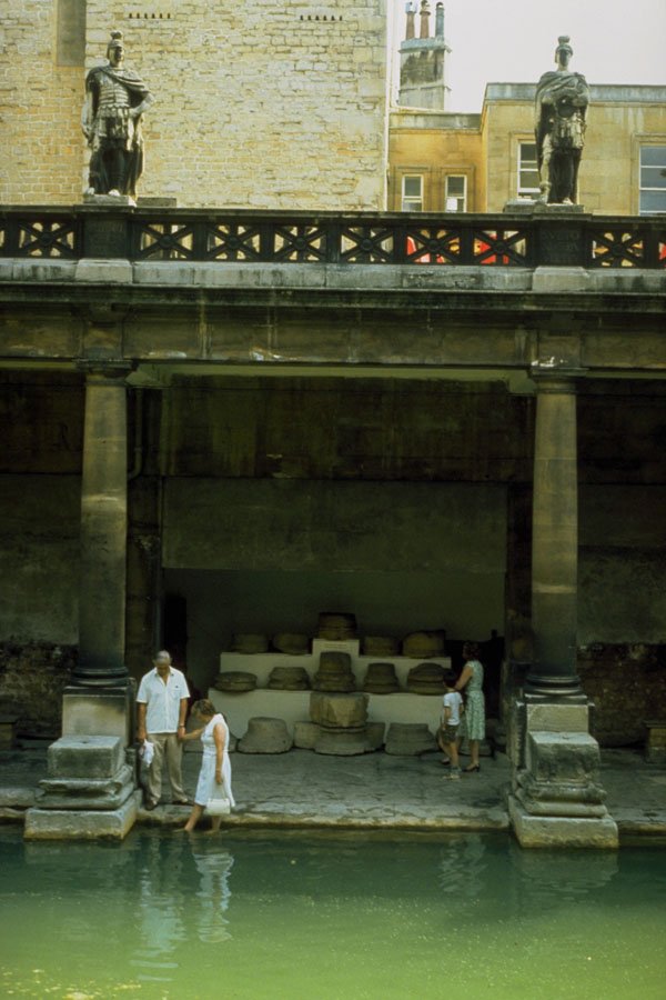 803089 Main Baths, Roman Bath A4 Photo Print