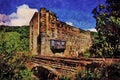 803095 Walkley Clog Factory, Hebden Bridge, Yorkshire, U.K. A4 Limited Edition Watercolour Print