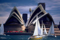 804001 Sydney Opera House From The Harbor, New South Wales, Australia A4 Photo Print