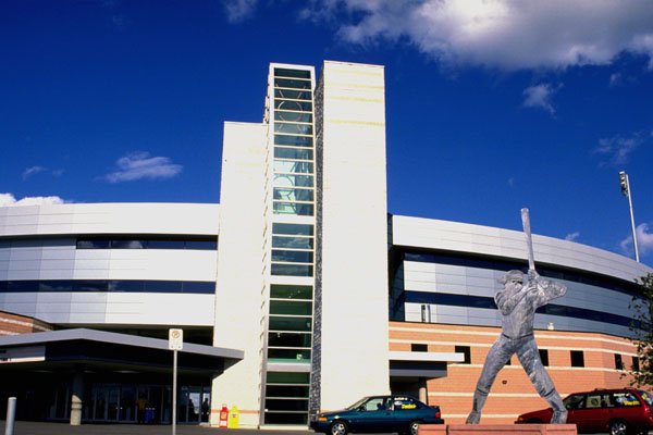 804006 Baseball Stadium, Ottawa, Ontario, Canada A4 Photo Print