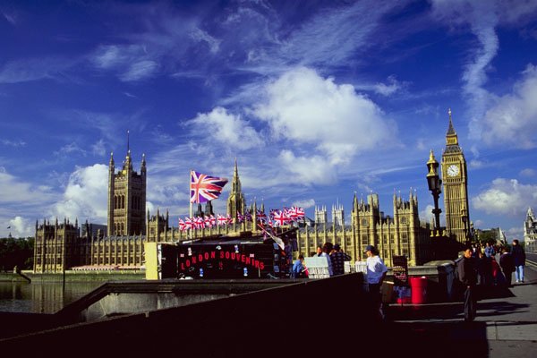 804011 London Souvenir Stall, England, U.K. A4 Photo Print