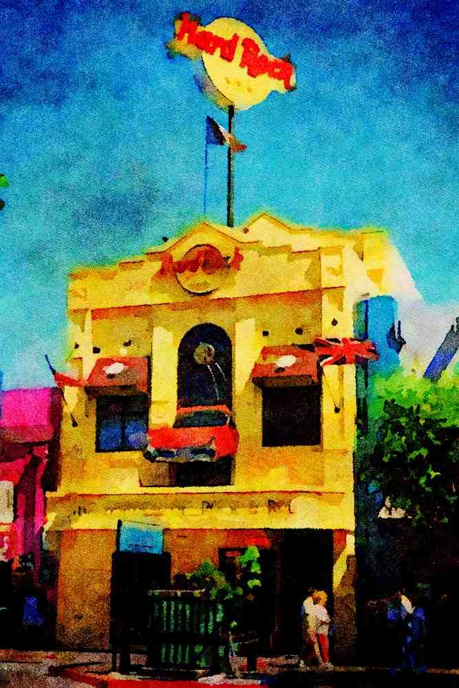 804016 Tijuana, Mexico A4 Limited Edition Watercolour Print