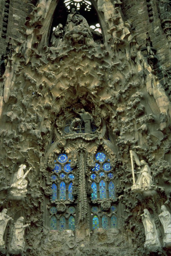 804017 Sagrada Familia, Barcelona, Spain A4 Photo Print