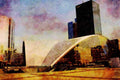 804021 Place De La Concorde, Paris, France A4 Limited Edition Watercolour Print