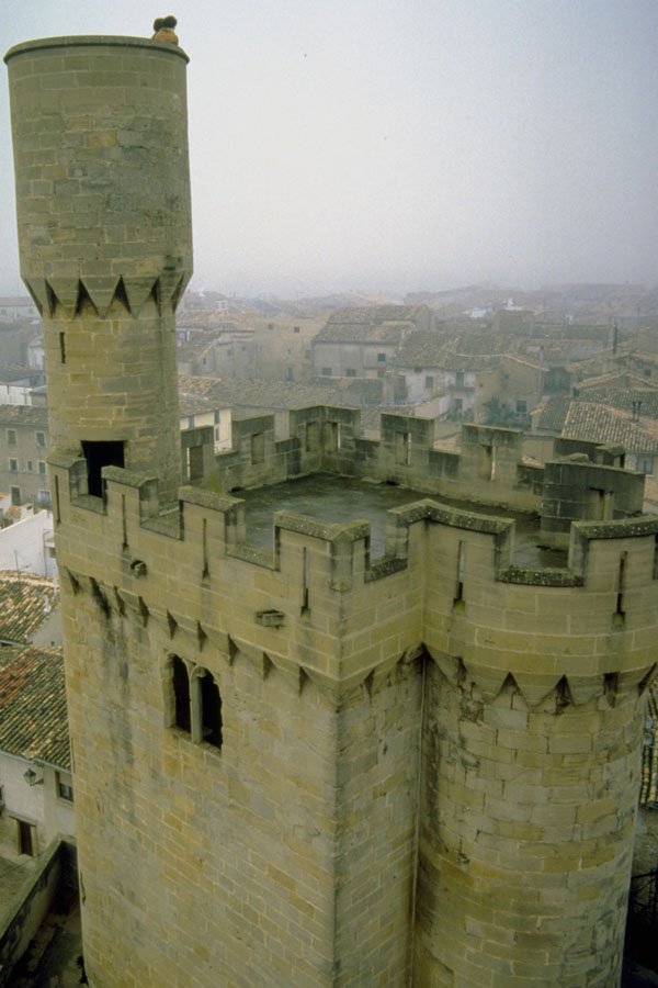 804033 Olite Castle Near Pamplona, Spain A4 Photo Print