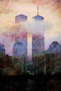 804044 New York, U.S.A. A4 Limited Edition Watercolour Print