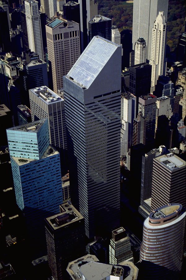804050 Citicorp Building, From Above A4 Photo Print