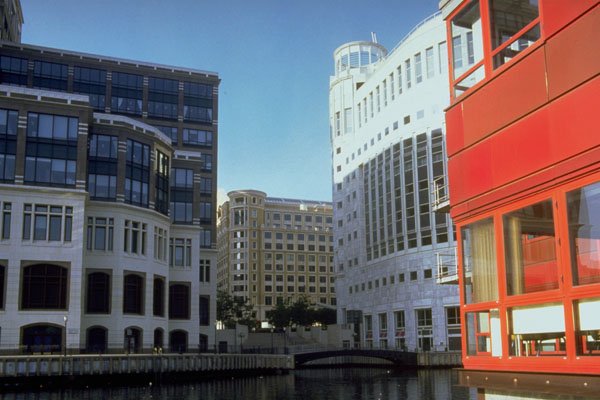 804056 London Docklands Office Buildings, England, U.K. A4 Photo Print
