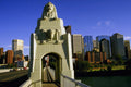 804071 Impressive Gateway To The City, Calgary, Alberta, Canada A4 Photo Print
