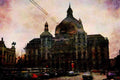 804072 _Central Station_, Antwerp, Belgium A4 Limited Edition Watercolour Print