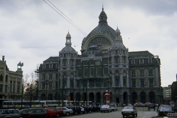 804072 Central Station , Antwerp, Belgium A4 Photo Print