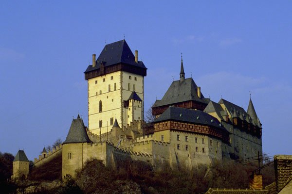 804084 Castle Karlstein, Czech Republic A4 Photo Print