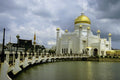 804097 Mosque, Brunei, Borneo A4 Photo Print