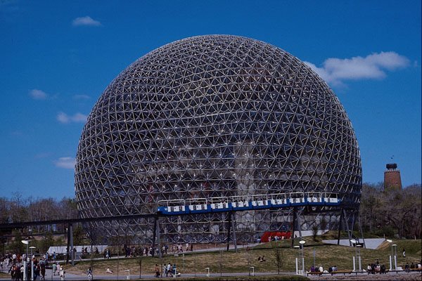 805004 American Pavilion, Expo 1967, Montreal, Quebec, Canada A4 Photo Print