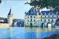 805006 Chateau De Chenonceau, France A4 Limited Edition Watercolour Print