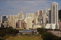 805008 Skyscrapers And Victoria Park, Hong Kong A4 Photo Print