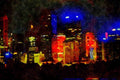 805009 Sydney At Night, Australia A4 Limited Edition Watercolour Print
