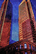 805014 Calgary, Alberta, Canada A4 Limited Edition Watercolour Print