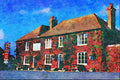 805022 Kentish Pub, U.K. A4 Limited Edition Watercolour Print