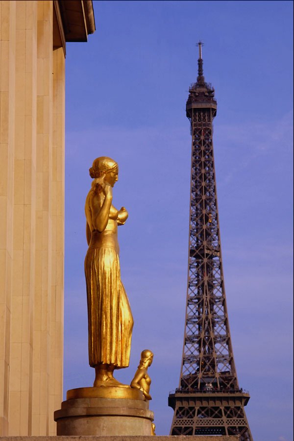 805025 Eiffel Tower, Paris, France A4 Photo Print