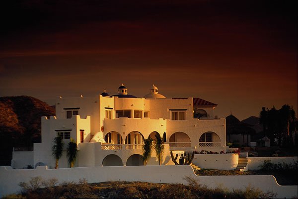 805032 Home Designed By Architect Victor Martinez, Baja, Mexico A4 Photo Print