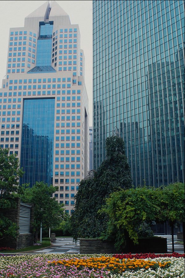 805044 View From Equitable Plaza, Pittsburgh, Pennsylvania, U.S.A. A4 Photo Print