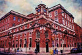 805048 Corn Exchange Building, Philadelphia, Pennsylvania, U.S.A. A4 Limited Edition Watercolour Print