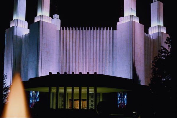 805049 Latter Day Saints Temple In Washington, D.C., U.S.A. A4 Photo Print