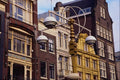 805054 Various Housing Styles Are An Architectural Feast To The Eye, Amsterdam, Netherlands A4 Photo Print