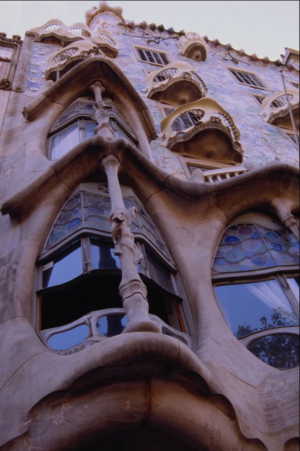 805057 Casa Batllo, Barcelona, Spain A4 Photo Print