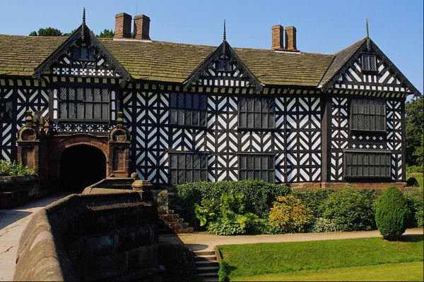805062 Speke Hall, Tudor Half Timbered House, Merseyside, U. K. A4 Photo Print