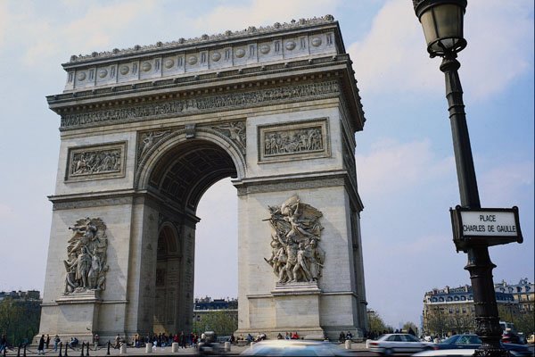 805067 Arc De Triomphe, Paris, France A4 Photo Print