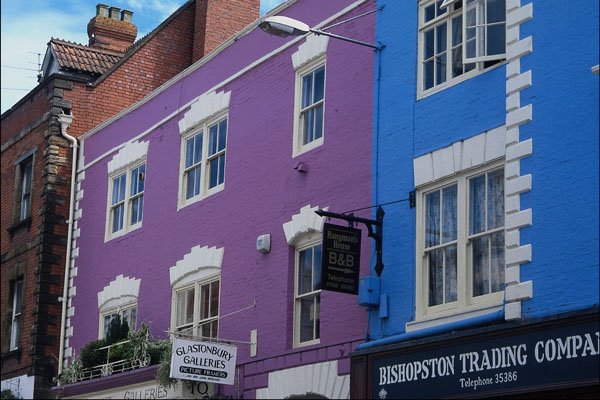805099 Art Gallery, Glastonbury, Somerset, U.K. A4 Photo Print