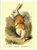 806 alice in wonderland white rabbit 2 Vintage Advert A4 Photo Print